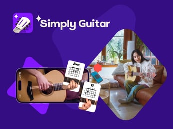 Simply Guitar marka indirim ve promosyonları için afiş